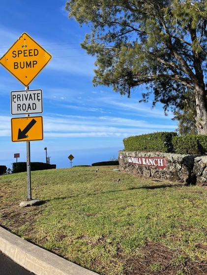 Kohala Ranch Gate